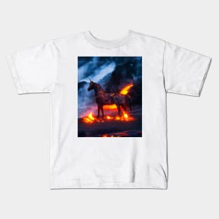 Molten Unicorn Kids T-Shirt